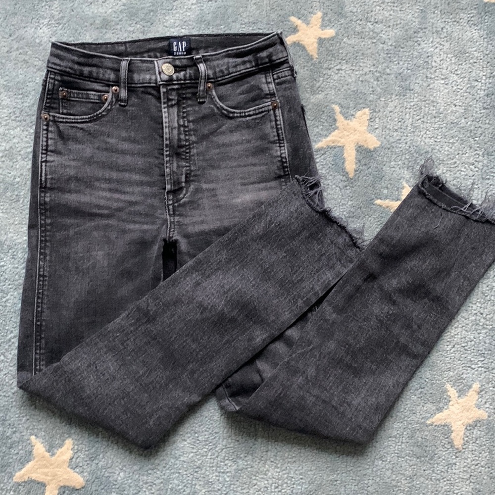 GAP Cigarette Black Jeans
